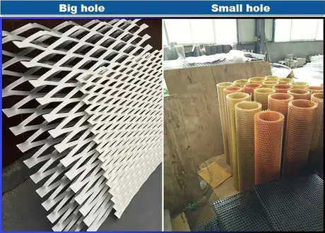 Panneau décoratif en aluminium en fil de peinture poudre JOTUN pour bâtiment en réseau métallique