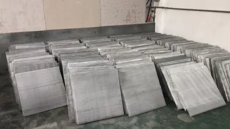 Panneaux en maille d’aluminium expansé matériau AA1100