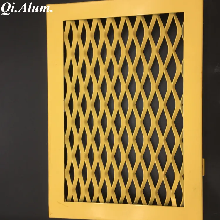Maille métallique en aluminium pour décoration murale — Foshan Qi Aluminum Decorative Materials Co. Ltd