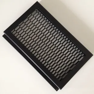 Métal expansé en aluminium uni, style tissage, épaisseur 2 mm — Foshan Qi Aluminum Decorative Materials Co. Ltd