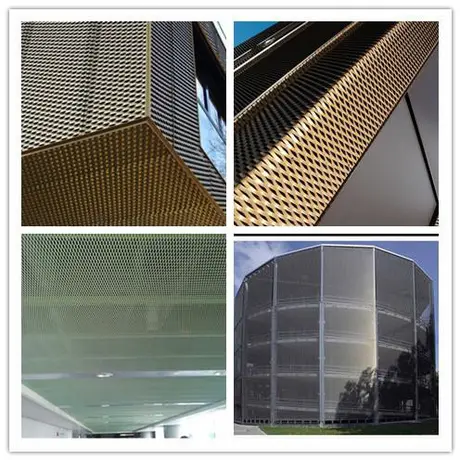 Feuille métallique décorative en aluminium AA3003 pour extérieur