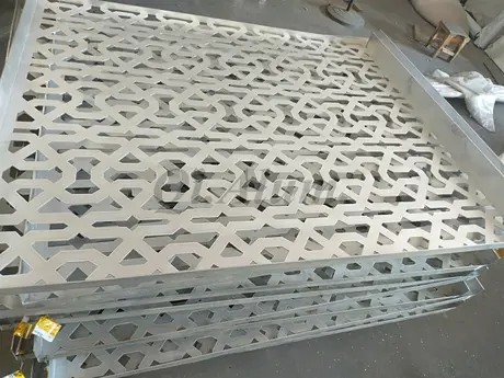 Panneaux perforés en alliage d'aluminium 1100