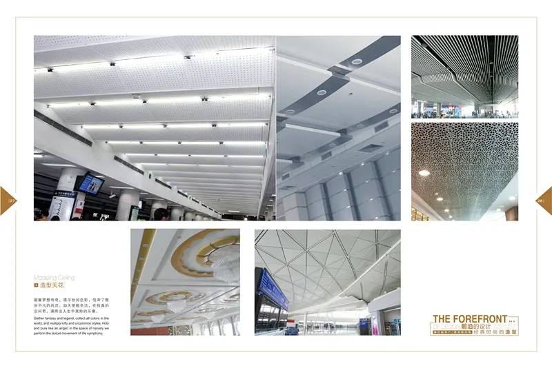 2020 panneau de plafond carré en aluminium peint Akzo Nobel, vente chaude pour décoration intérieure — Foshan Qi Aluminum Decorative Materials Co., Ltd