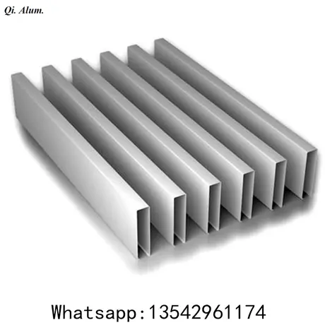 Tube en aluminium creux carré et rectangulaire extrudé à paroi mince en alliage aluminium