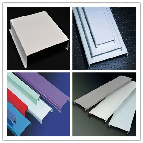 Plafond métallique en aluminium fini usiné panneau décoratif en plafond ignifuge