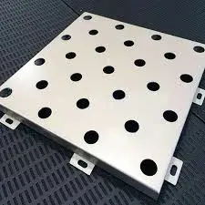 Panneaux de façade en aluminium revêtu poudre