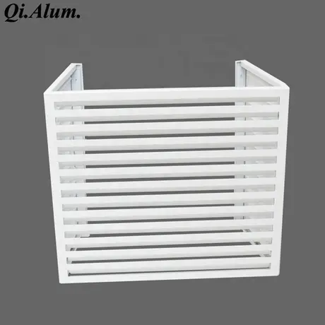 Fabricants de matériaux de décoration mur-rideau en panneau en aluminium imitation bois