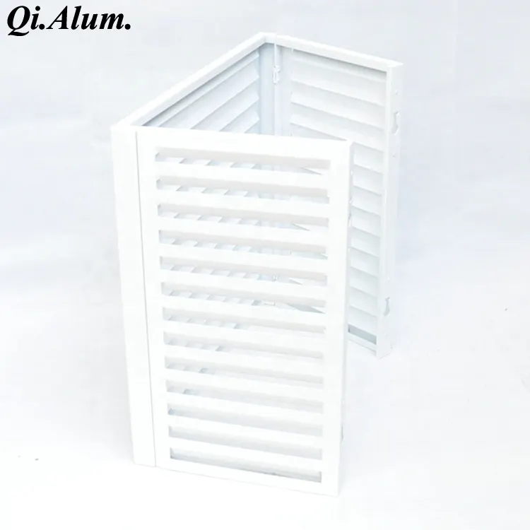 Couverture d'air conditionné en aluminium design élégant — Foshan Qi Aluminum Decorative Materials Co. Ltd