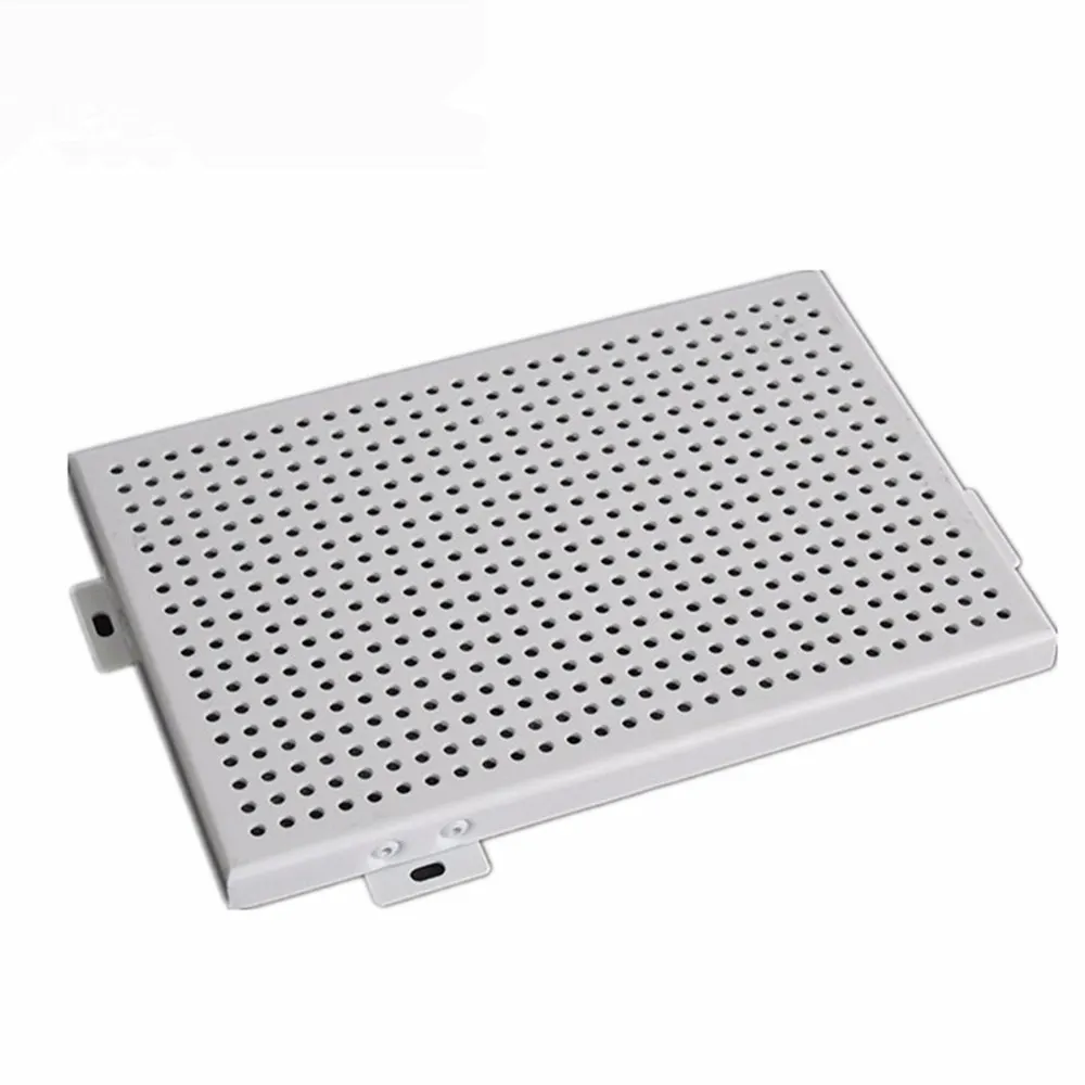 Plaque en aluminium perforé design Pop / Panneaux composites en aluminium perforé — Foshan Qi Aluminum Decorative Materials Co. Ltd