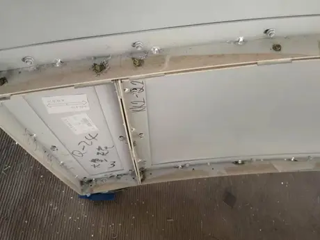 Panneau double courbé décoratif en aluminium chinois