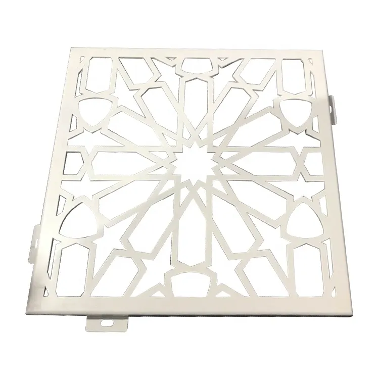 Panneaux muraux métalliques en aluminium à jolie forme — Foshan Qi Aluminum Decorative Materials Co. Ltd