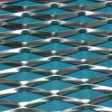 Panneaux de filet métallique en aluminium expansé esthétiques
