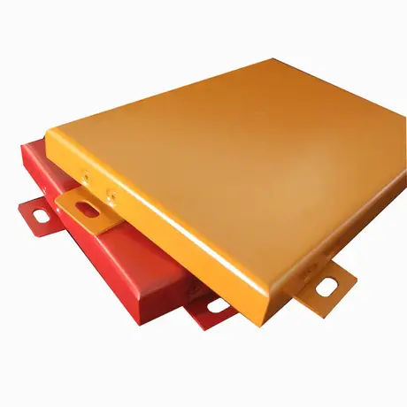 Matériau décoratif de construction en aluminium revêtement PVDF