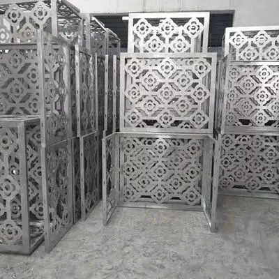 Habillages de climatiseur en aluminium