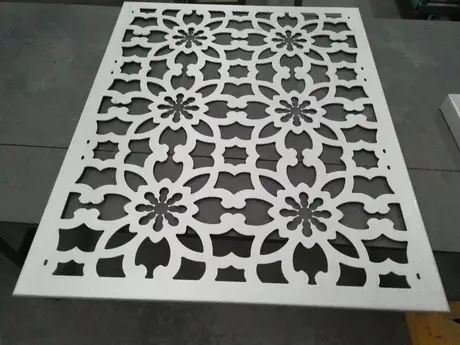 Boîte en maille métallique élargie, réseau décoratif en aluminium revêtu de poudre, maille métallique élargie en aluminium