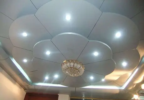 Clôture en tôle d'aluminium décorative, panneau métallique solide pour jardin