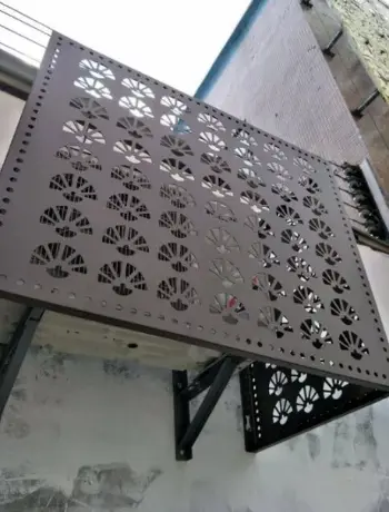 Panneaux composites en aluminium perforé nid d'abeille pour utilisation au plafond