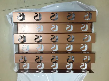 treillis métallique en acier perforé personnalisé en aluminium de haute qualité