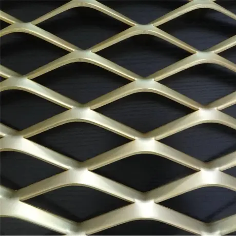 Panneaux en maille métallique en aluminium AA6063 pour revêtement mural extérieur