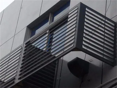 Bon aspect panneaux en maille métallique perforée en aluminium feuille centrale