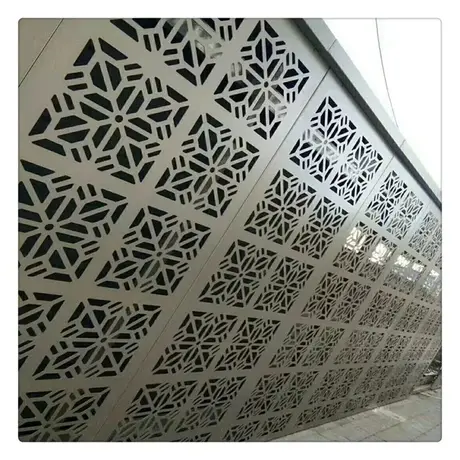 Panneau en aluminium creux perforé, fabriqué en Chine
