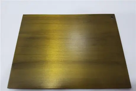 Matériaux décoratifs pour bâtiment ignifuges et insonorisés, feuille de panneau en aluminium plein avec revêtement PVDF