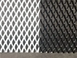 Panneau en maille alu perforée décorative pour bâtiment