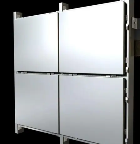 Panneaux pleins en aluminium pour revêtement mural extérieur décoratif