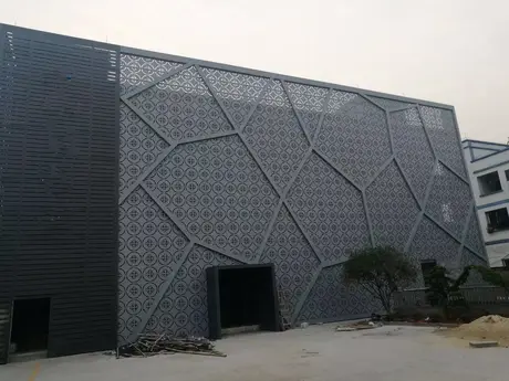 Panneaux en treillis métallique perforé en aluminium AA5005