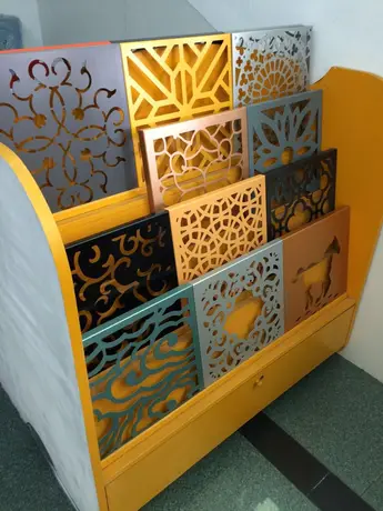 Panneaux perforés en aluminium à motif spécial pour décoration murale