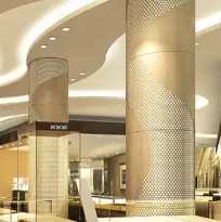 Panneaux de revêtement façade alu matériau AA5005 avec revêtement poudre SDF fabricant en Chine