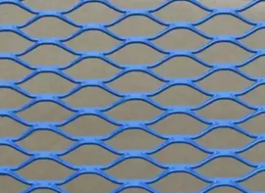Fournisseur de feuilles de grillage métallique en aluminium peint en poudre polyester, Chine