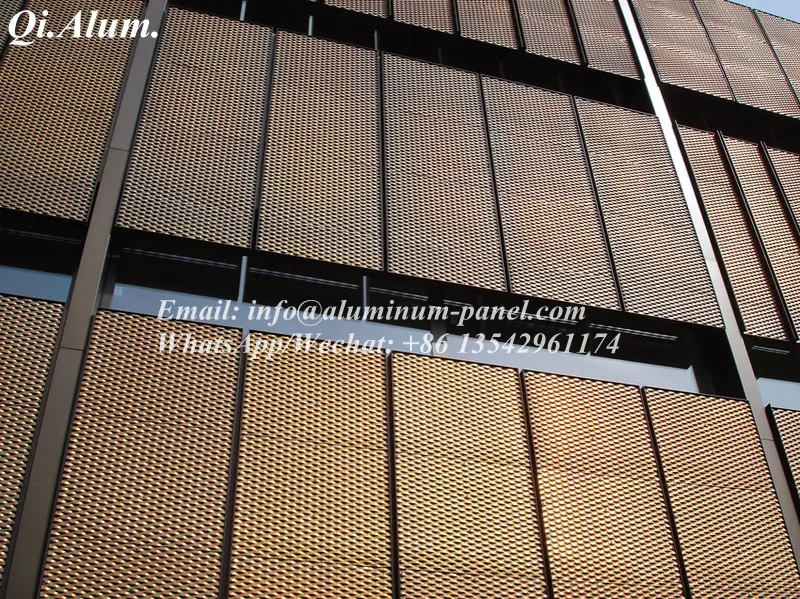Feuille de Mashrabiya à nouveau motif 2020, revêtement poudre SDF, fournisseur OEM en Chine — Foshan Qi Aluminum Decorative Materials Co. Ltd