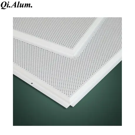 Feuilles perforées gravées sur matière AA1050 personnalisées pour décoration de plafond de bâtiment