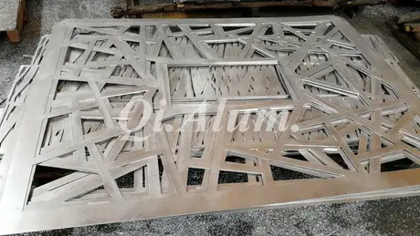 Panneaux de façade en aluminium décoratifs en acier laser découpé