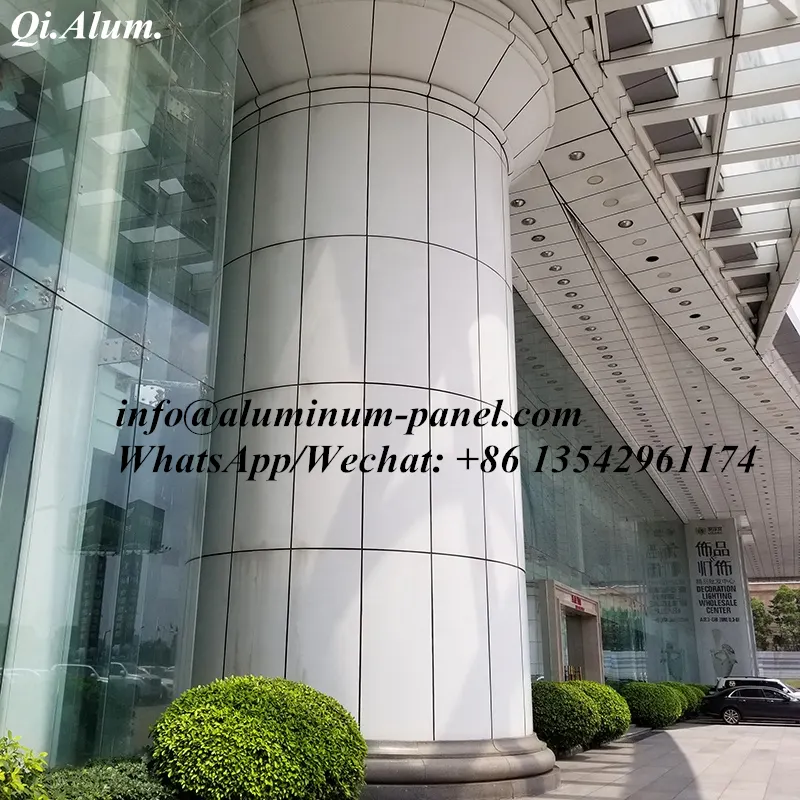 Système de façade en aluminium résistant à la déformation
