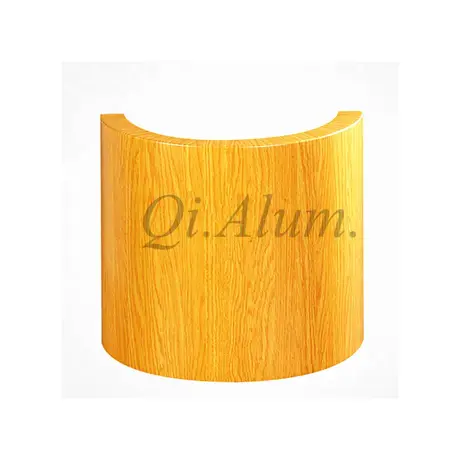 Fabricant de panneaux aluminium fini bois massif en Chine
