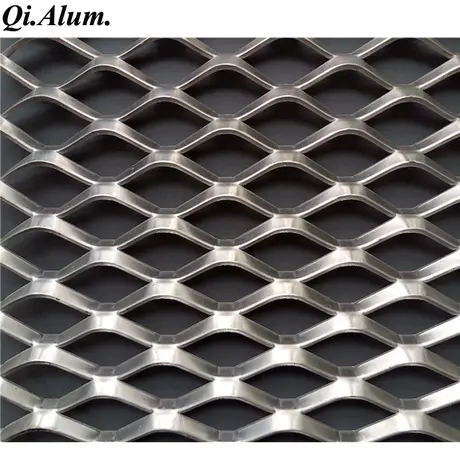 Feuille décorative en métal perforé en alliage d’aluminium anti-rouille, pour centre commercial
