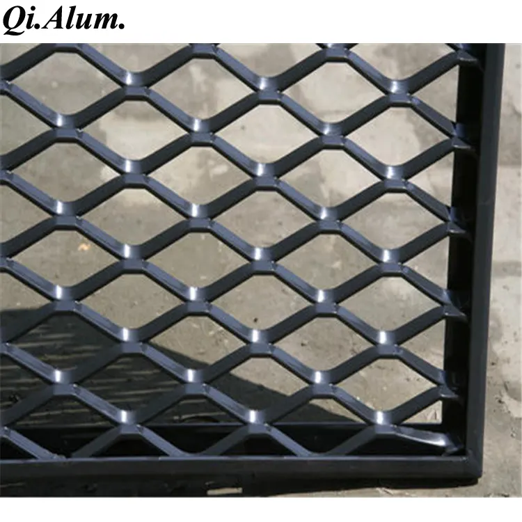 Panneau en maille métallique expansée en aluminium AA1100 — Foshan Qi Aluminum Decorative Materials Co., Ltd