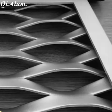 Panneau de clôture en maille d'aluminium Alucobond