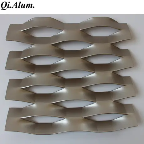 Panneaux en treillis métallique perforé en aluminium AA5005