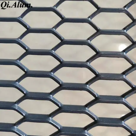 Grille en aluminium AA1050 plaque en aluminium revêtue de PVDF panneau décoratif en maille