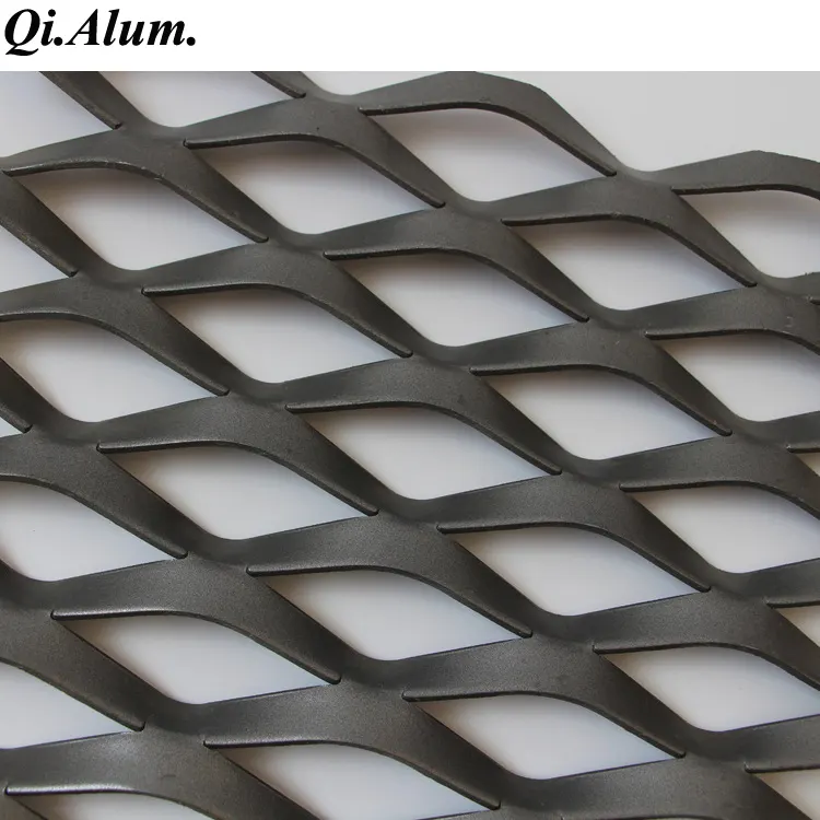 Panneaux décoratifs en maille métallique AA6063 — Foshan Qi Aluminum Decorative Materials Co. Ltd