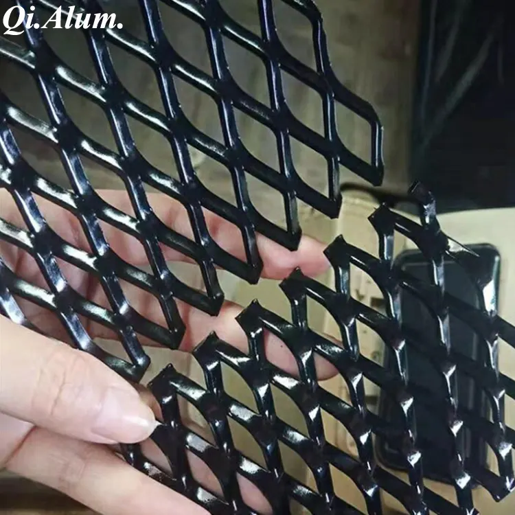 Plaque de maille aluminium de haute qualité chinoise pour une utilisation intérieure décorative — Foshan Qi Aluminum Decorative Materials Co. Ltd