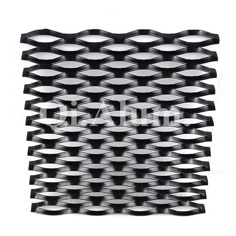 Panneau de clôture en fil de fer grillagé en aluminium pour jardin — Foshan Qi Aluminum Decorative Materials Co., Ltd