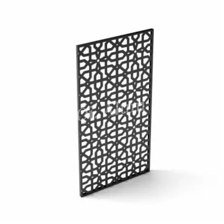 Panneaux amovibles en aluminium laser découpé pour décoration intérieure, écran arrière de réception vue 7