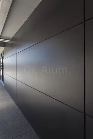 Panneaux de revêtement en aluminium massif pour façade métallique de bâtiment, écran métallique
