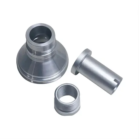 Pièces de fraisage et de tournage métalliques en aluminium personnalisées, usinage CNC de haute précision