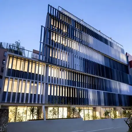 Stores verticaux en aluminium pour protection solaire, écran à lames extérieur