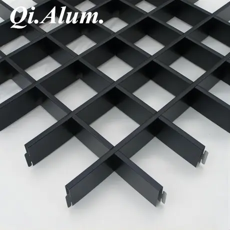 Plafond architectural en aluminium isolant, tuiles de plafond en aluminium